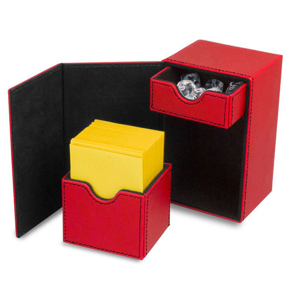 Deckbox: Deck Vault- LX80 Red