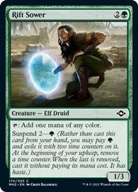 Magic: The Gathering - Modern Horizons 2 - Rift Sower Common/170 Lightly Played