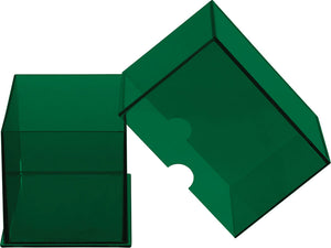 Eclipse 2-Piece Deck Box: Emerald Green 100+