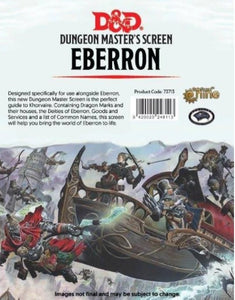 D&D 5th Edition: DM Screen - Eberron Rising From the Last War