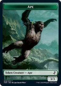 Magic: The Gathering - Time Spiral: Remastered - Ape Token Token/010 Lightly Played