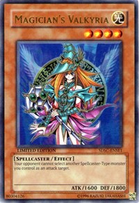 Yu-Gi-Oh! YuGiOh Single - Structure Deck: Spellcaster's Command - Magician's Valkyria - Ultra Rare/SDSC-ENSE1 Lightly Played