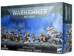 Warhammer 40,000 - Astra Militarum Cadian Infantry Squad - Shock Troops