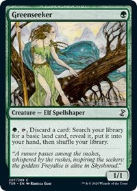 Magic: The Gathering - Time Spiral: Remastered - Greenseeker Common/207 Lightly Played