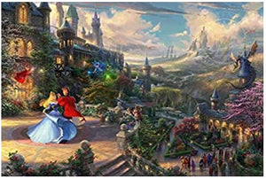 Thomas Kinkade The Disney Collection Sleeping Beauty Enchanting Jigsaw Puzzle, 750 Pieces