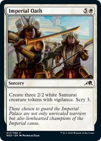 Magic: The Gathering Single - Kamigawa: Neon Dynasty - Imperial Oath FOIL Common/017 Lightly Played