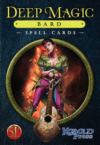 Deep Magic Spell Cards: Bard (5E)