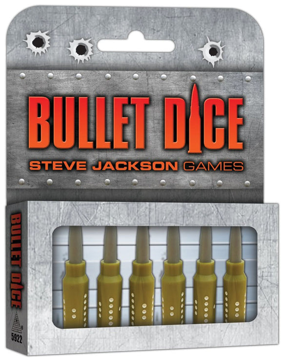 Bullet D6 Dice Set (6 Dice)