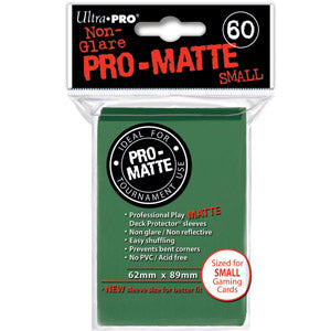 Deck Protectors Mini: Pro-Matte Green(60)