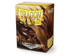 Dragon Shields: (100) Matte Umber Standard Sleeves