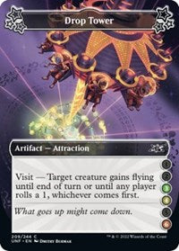 Magic: The Gathering - Unfinity - Drop Tower (3-4-6) (Foil) - Common/209 Lightly Played