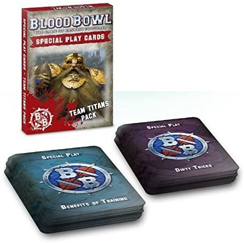 Warhammer Fantasy - Blood Bowl Special Play Cards, Team Titans Pack