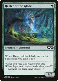 Magic: The Gathering - Core Set 2020 - Healer of the Glade Common/176 Lightly Played
