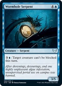 Magic: The Gathering - Modern Horizons 2 - Wormhole Serpent Foil Uncommon/062 Lightly Played