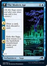 Magic: The Gathering Single - Kamigawa: Neon Dynasty - The Modern Age FOIL Common/066 Lightly Played