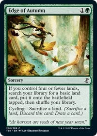 Magic: The Gathering - Time Spiral: Remastered - Edge of Autumn Common/201 Lightly Played