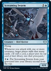 Magic: The Gathering - Innistrad: Crimson Vow - Screaming Swarm Uncommon/075 Lightly Played