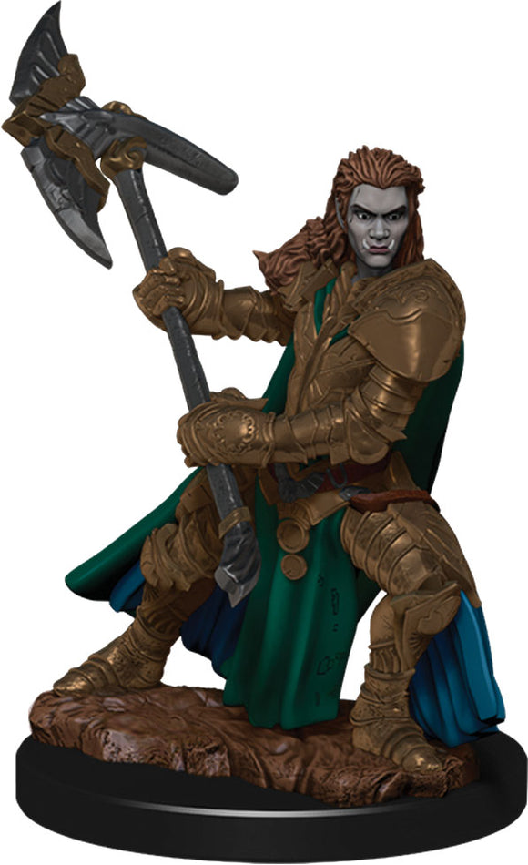D&D Icons of the Realms: Premium Miniature - Half-Orc Male Fighter