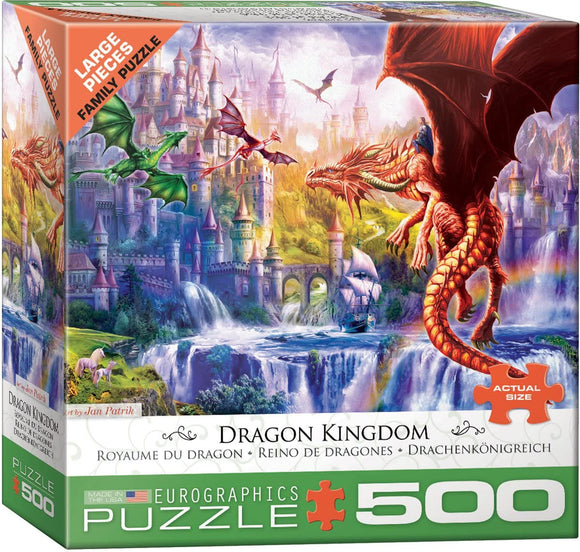 Dragon Kingdom 500-Piece Puzzle