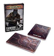 Warhammer 40,000 - Necromunda Cawdor Gang Tatics cards