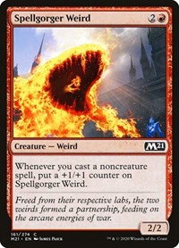 Magic: The Gathering - Core Set 2021 - Spellgorger Weird Common/161 Lightly Played