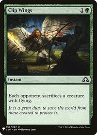Magic: The Gathering Single - The List - Shadows over Innistrad - Clip Wings - Common/197 Lightly Played