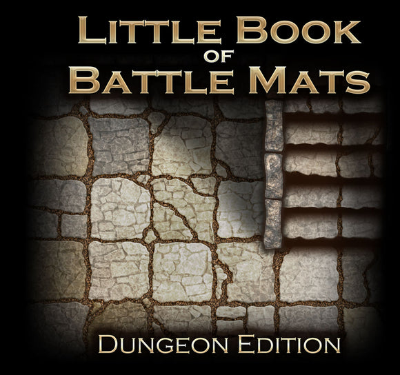 Battle Mat: Little Book of Battle Mats- Dungeon Edition