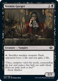 Magic: The Gathering - Modern Horizons 2 - Vermin Gorger Common/107 Lightly Played