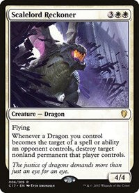 Magic: The Gathering - Commander 2017 - Scalelord Reckoner - Rare/006 Lightly Played