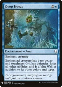 Magic: The Gathering Single - The List - Dominaria - Deep Freeze - Common/050 Lightly Played