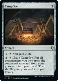 Magic: The Gathering Single - Commander Legends: Battle for Baldur's Gate - Campfire - Uncommon/304 Lightly Played