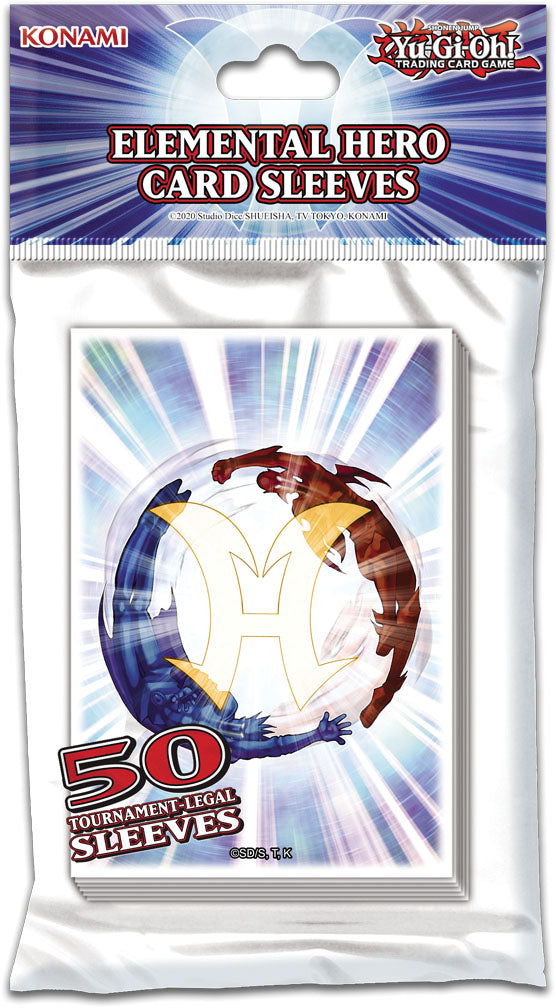 Yu-Gi-Oh! TCG: Elemental Hero Sleeves Pack (50)