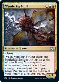 Magic: The Gathering - Innistrad: Crimson Vow - Wandering Mind Uncommon/251 Lightly Played