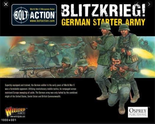 Bolt Action: German Blitzkrieg! German Heer Starter Army