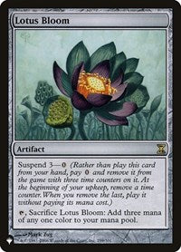 Magic: The Gathering - The List - Time Spiral - Lotus Bloom - Rare/259 Lightly Played