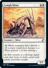 Magic: The Gathering - Time Spiral: Remastered - Lymph Sliver Common/025 Lightly Played