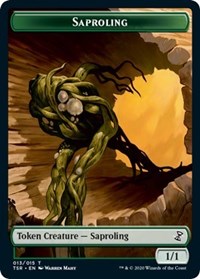 Magic: The Gathering - Time Spiral: Remastered - Saproling Token/013 Lightly Played