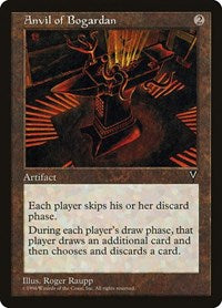 Magic: The Gathering Single - Visions - Anvil of Bogardan Rare/ARTIFACT Moderately Played