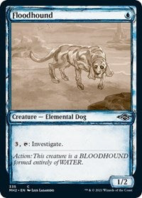 Magic: The Gathering Single - Modern Horizons 2 - Floodhound (Showcase) (Foil) - Common/335 Lightly Played