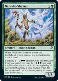 Magic: The Gathering - Time Spiral: Remastered - Nantuko Shaman Common/221 Lightly Played