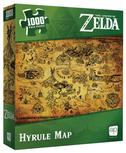 Puzzle: The Legend of Zelda - Hyrule Map 1000pcs