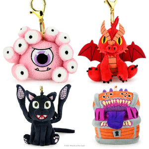 DUNGEONS AND DRAGONS: 3-INCH PLUSH CHARMS WAVE 1