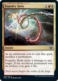 Magic: The Gathering Single - Modern Horizons 2 - Foundry Helix (Foil) - Common/196 Lightly Played