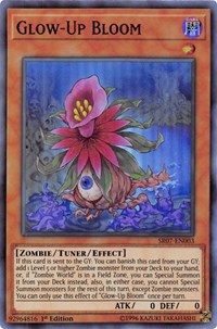 Yu-Gi-Oh! YuGiOh Single - Structure Deck: Zombie Horde - Glow-Up Bloom - Super Rare/SR07-EN003 Lightly Played