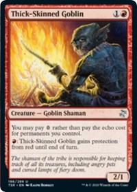 Magic: The Gathering - Time Spiral: Remastered - Thick-Skinned Goblin Uncommon/196 Lightly Played