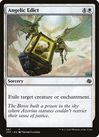 Magic: The Gathering Single - Jumpstart - Angelic Edict Common/087 Lightly Played