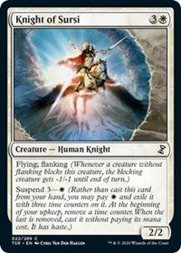 Magic: The Gathering - Time Spiral: Remastered - Knight of Sursi Common/022 Lightly Played