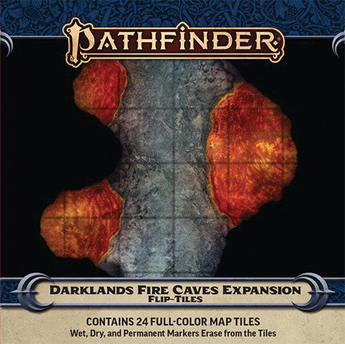 Pathfinder RPG: Flip-Tiles - Darklands Fire Caves Expansion
