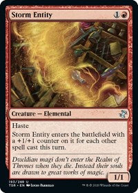 Magic: The Gathering - Time Spiral: Remastered - Storm Entity Uncommon/193 Lightly Played