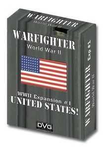 Warfighter WW2 Tactical Combat Card Game - Expansion 1 (United States 1)